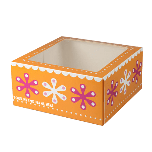 Bakery boxes manufacturers make these food packaging with food grade technology and laminations of your choice.  