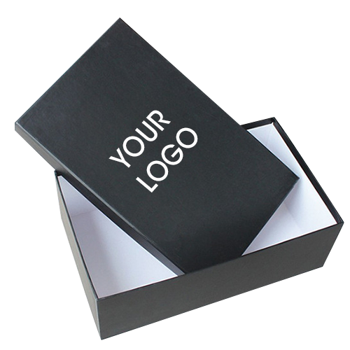 Shoe boxes in single piece and in two pieces manufactured with corrugated stock are available for the convenience of clients. 