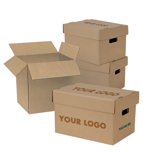 Get your Cardboard boxes printed in different colors or in different designs as per your requirement from us.  